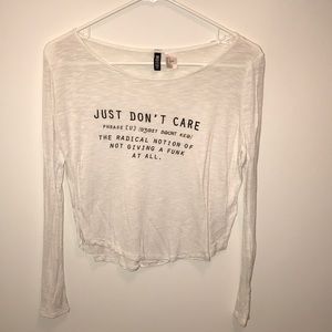 H&M long sleeve shirt